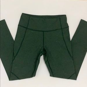 Outdoor Voices Green Leggings